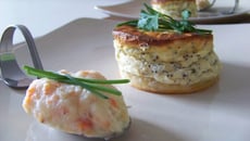 Entrée complète d'hiver ou d'automne