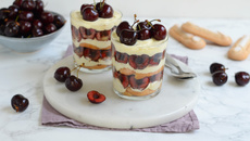 Tiramisu à la cerise