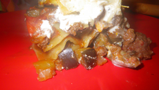 Lasagnes bœuf et aubergines