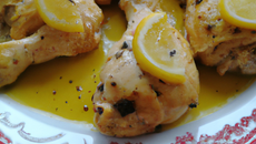 Poulet au citron et gingembre