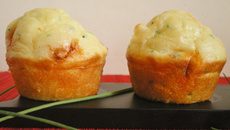 Muffins chèvre et chorizo