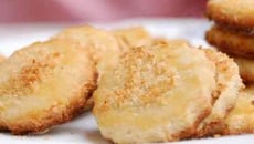 Sablés noix de coco et cannelle
