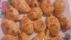 Croissants poireau saumon