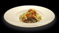 Gambas flambées au pastis