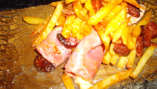Frites au chorizo