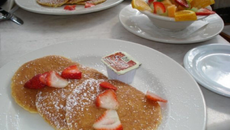 Pancakes au fromage blanc