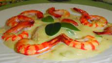 Colombo de gambas au lait de coco facile