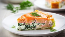 Tatin aux deux saumons