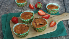 Muffins aux fraises épicés