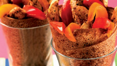 Cornets de poulet relevés