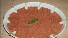 Koubé nayé (tartare libanais)