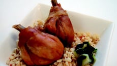 Jambonnette de Poulet Confite et Pot-au-Feu de légumes braisés