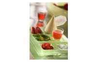 Parfait glacée à la pastille de Vichy, déclinaison de la fraise en 3 versions