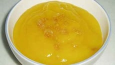 Compote de mangues aux raisins et au rhum