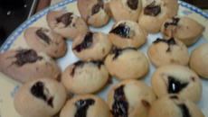 Madeleine cœur de Nutella ou confiture