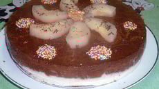 Bavarois poire chocolat