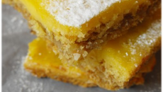 Carrés gourmands au citron simplissimes