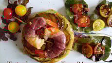 Tatin de courgette Terre-Mer, à l'huile d'orange