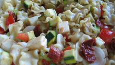 Salade de mafaldines aux saveurs méridionales