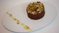 Tartelette chocolat noisette façon mendiants