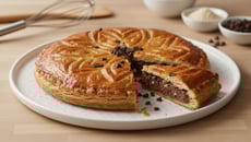 Galette des rois au chocolat et fève tonka