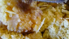Crumble de tajine d'agneau aux coings