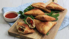 Samoussas bœuf et poivrons