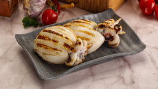 Encornets au barbecue