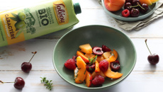 Salade de fruits d’été à l’huile d’olive