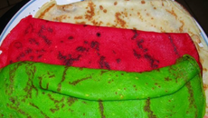 Crêpes de couleurs
