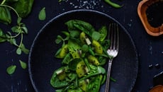 Salade complètement verte