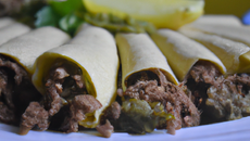 Cigare brique marocaine à la viande hachée