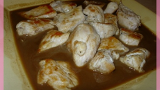 Blanc de poulet sauce au miel et balsamique
