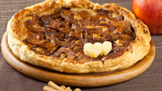 Tarte aux pommes au Nutella