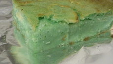 Flan au pandan et coco