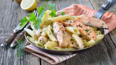 Penne au saumon