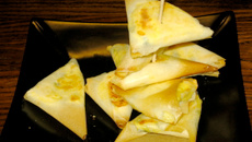Samossas à la feta