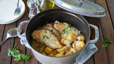 Blancs de poulet à la crème et moutarde de Dijon