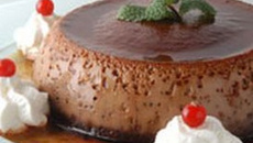 Flan à la intxaursalsa