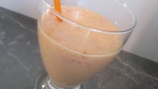 Smoothie abricot miel caramel