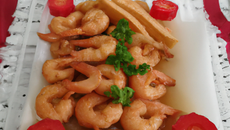 Scampis des antilles