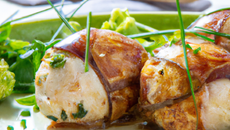 Ballotins de chapon à la tomme et au chèvre