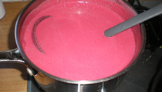 Soupe à la betterave rouge