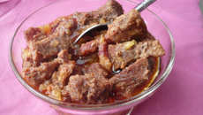 Goulash au vin blanc