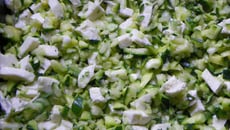 Courgettes rapées à la mozzarella