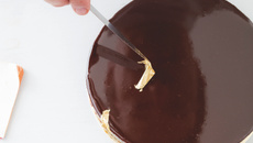 Tarte gourmande au chocolat