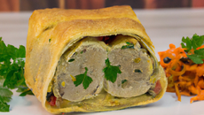 Poulet façon pastilla