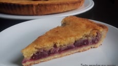 Tarte amandine aux cerises