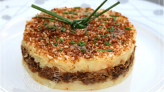 Ecrasée de pommes de terre au confit de canard