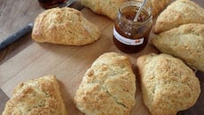 Scones en tranches
